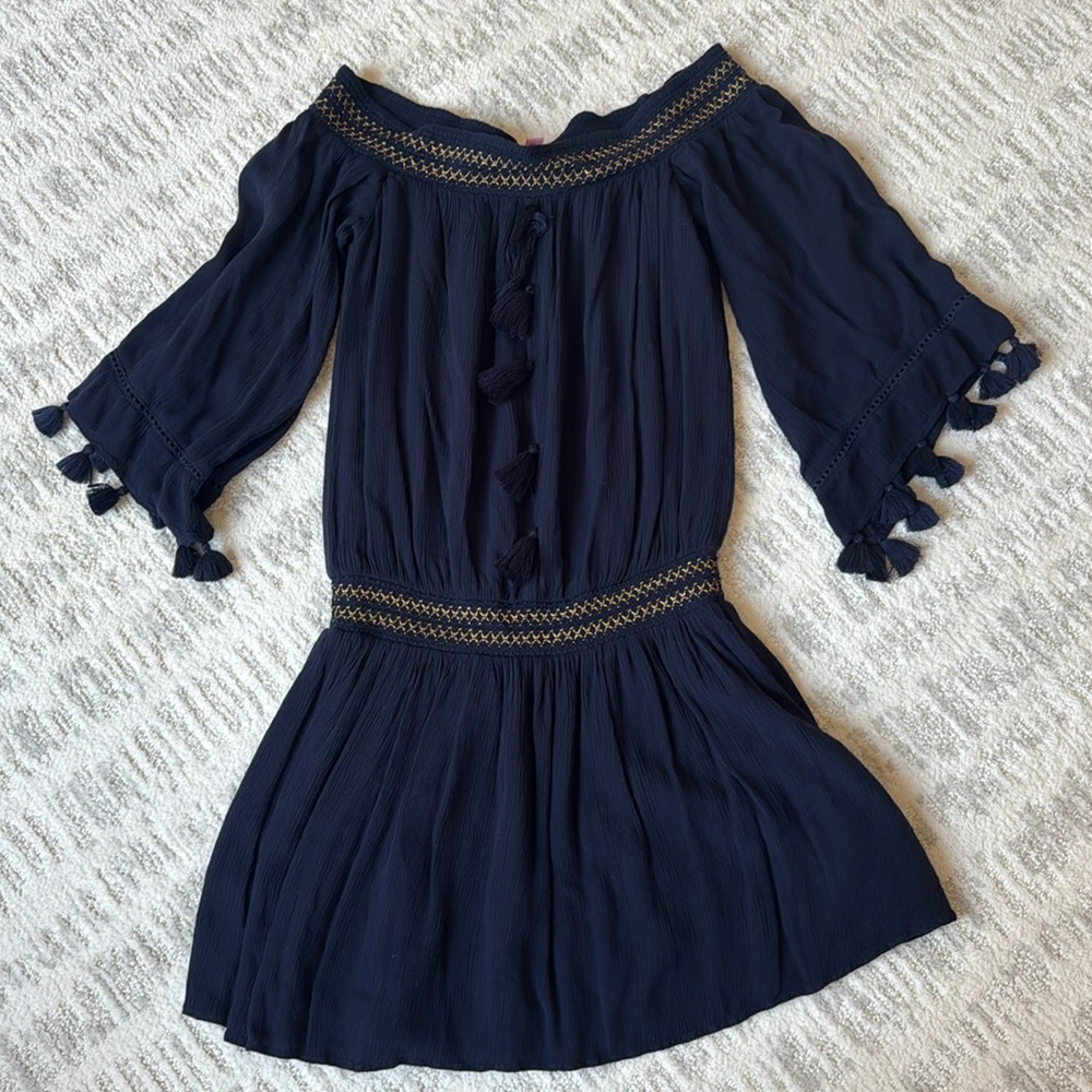 Lily Pulitzer romper navy
